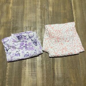 Bundle of two women’s size medium pajama bottoms